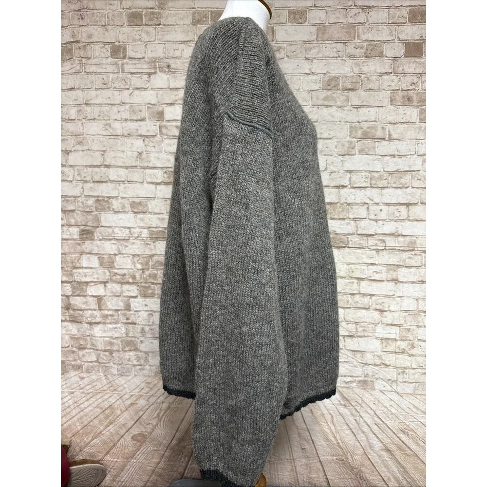 Woolrich Wool Blend Men’s Large Sweater Herb Tweed 90s Y2K Pullover Vintage Dad‎